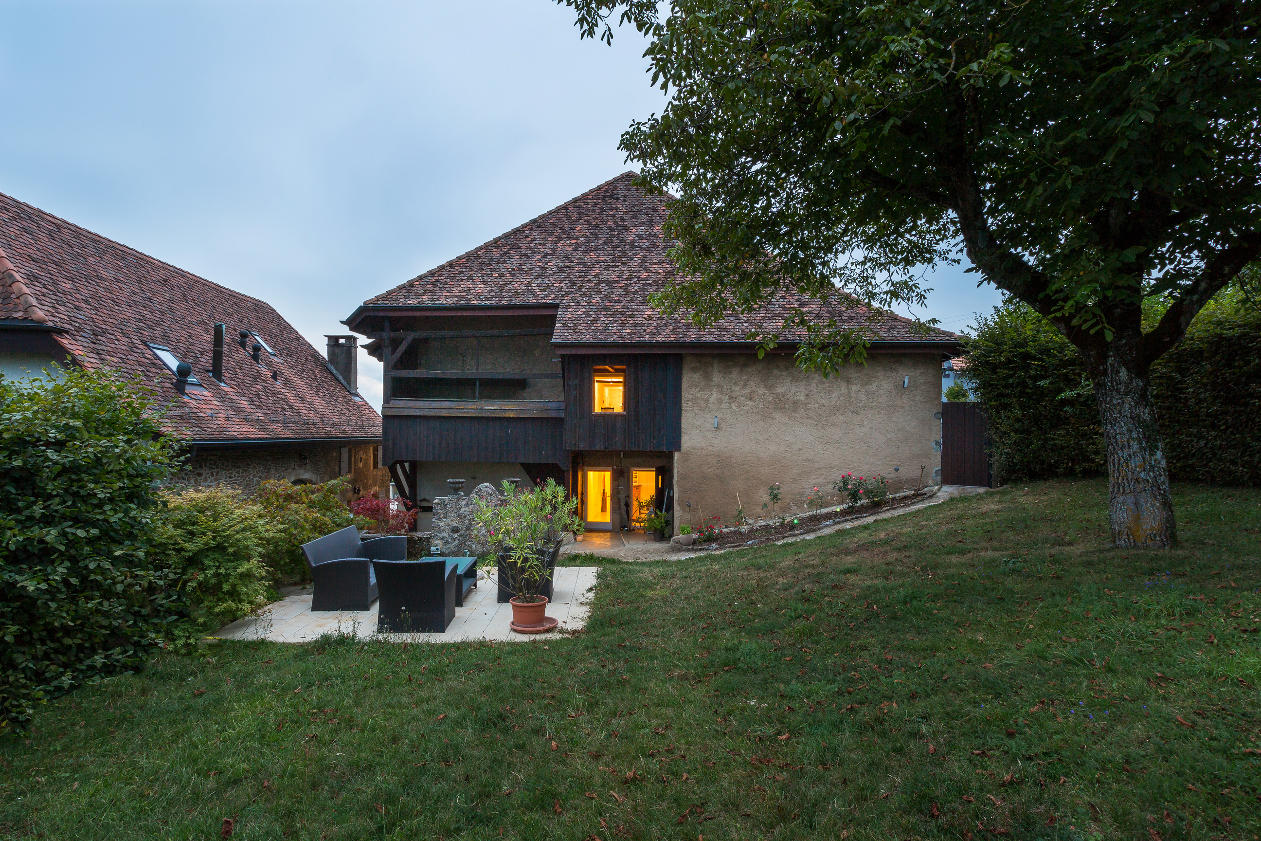 transformation d'une ancienne ferme image